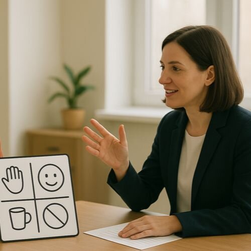 Když slova nestačí: Vzdělávání o komunikaci s nemluvícími klienty